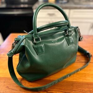 Matt & Nat, Malone Cross Body, Green Vegan Leather